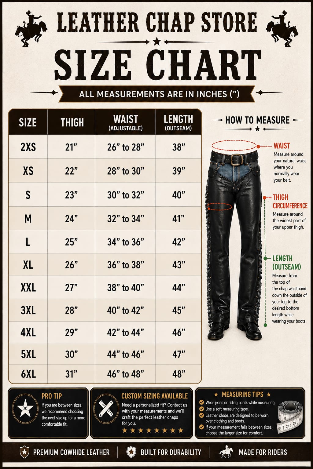 Size Guide