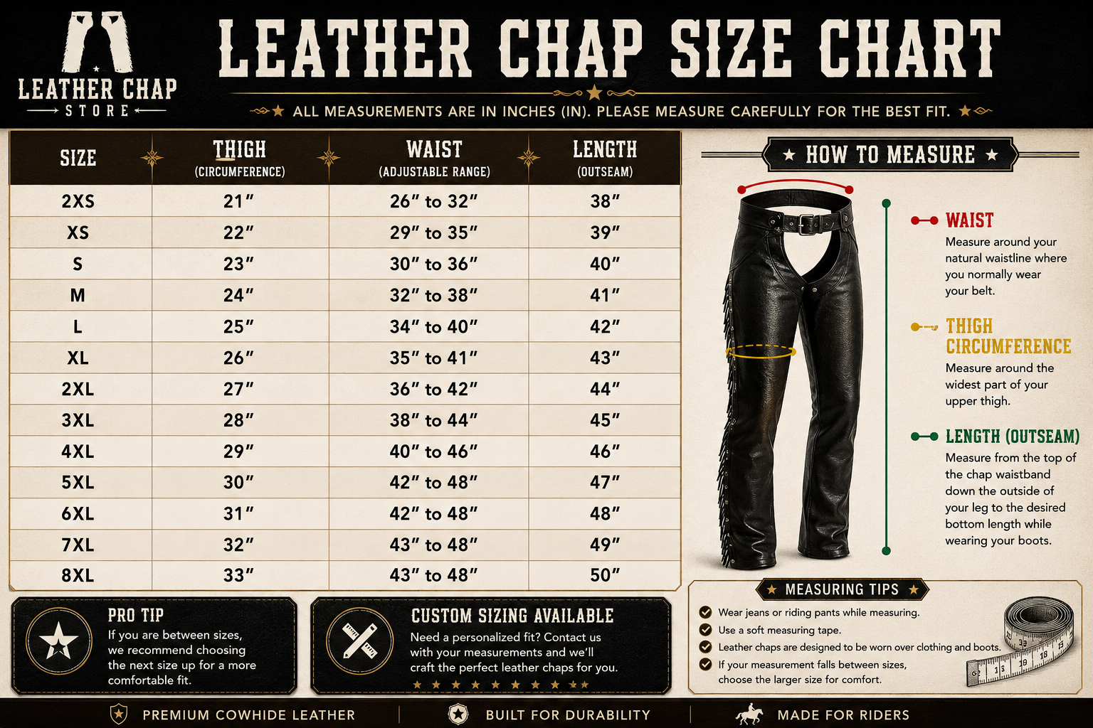 Size Guide