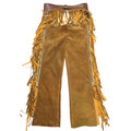 full length suede fringe chaps with side zipper cowboy gear
