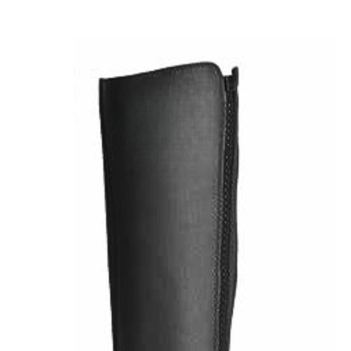 mens black half chaps side zipper detail equestrian riding